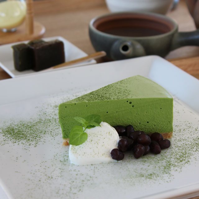 お茶にこだわったお洒落なカフェで手作りのスイーツをいただく めちゃウマ 2月 San Grams Green Tea Garden Cafe カフェ 菊川市 い らナビ