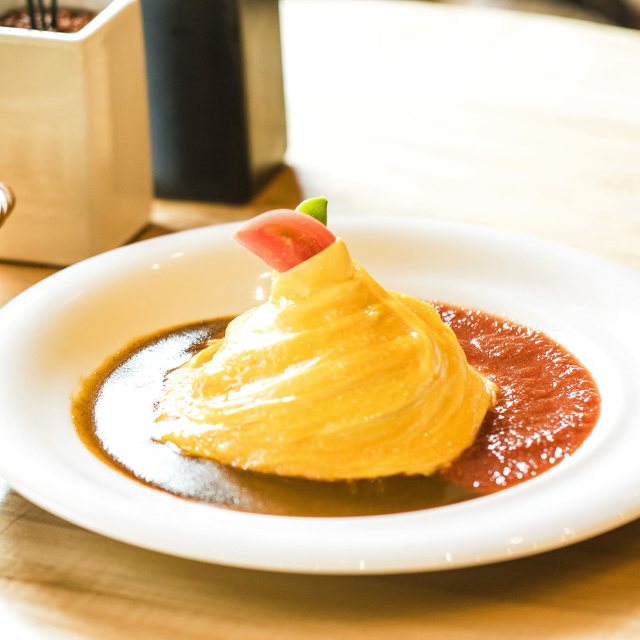 ゴージャスなオムライスを ここち良く 味わう めちゃウマ 17 6月 緑の谷のごちそうテラス Cocochi ここち ピザ パスタ 浜松市西区 い らナビ